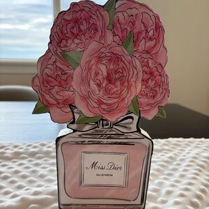 NEW MISS DIOR 3D LUXURY WOOD PERFUME HOME ACCENT